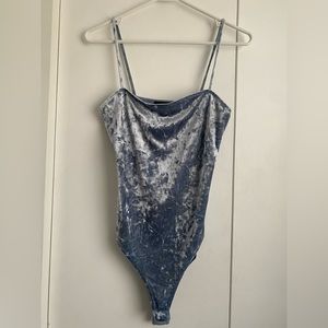 Fun velvet bodysuit